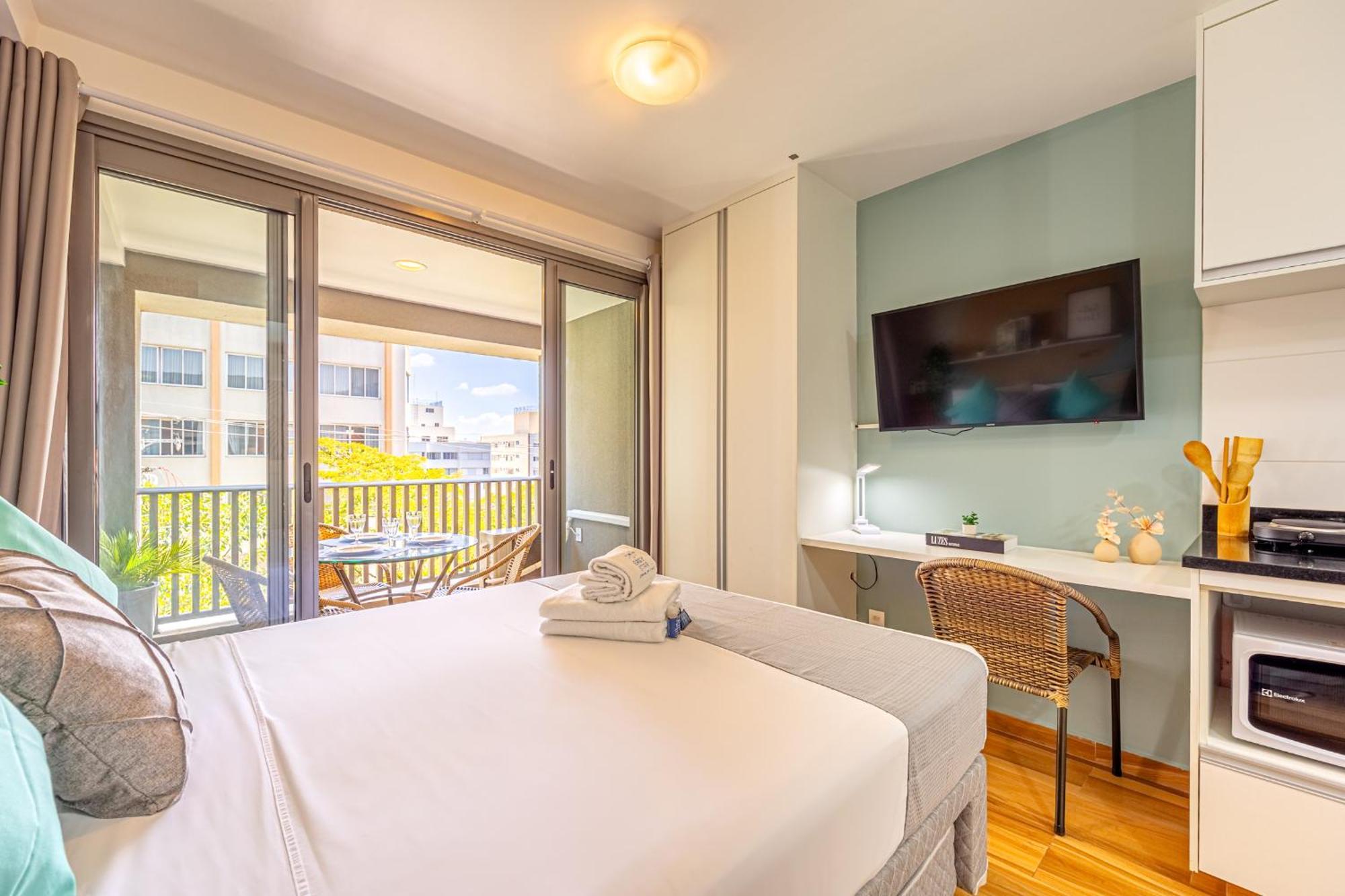 Apartamento Easy Star - Deslubrante No Coracao Da Madalena - Gm01i